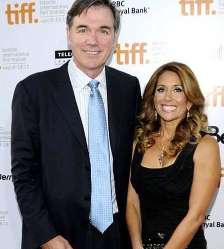 Tara Beane with her husband Billy Beane